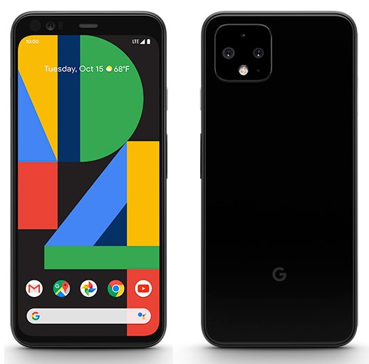 Google Pixel4 G020N 64GB Just Black-