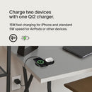 2-in-1 Wireless Charger (WIZ021ttBK) | All-Out Mobile.